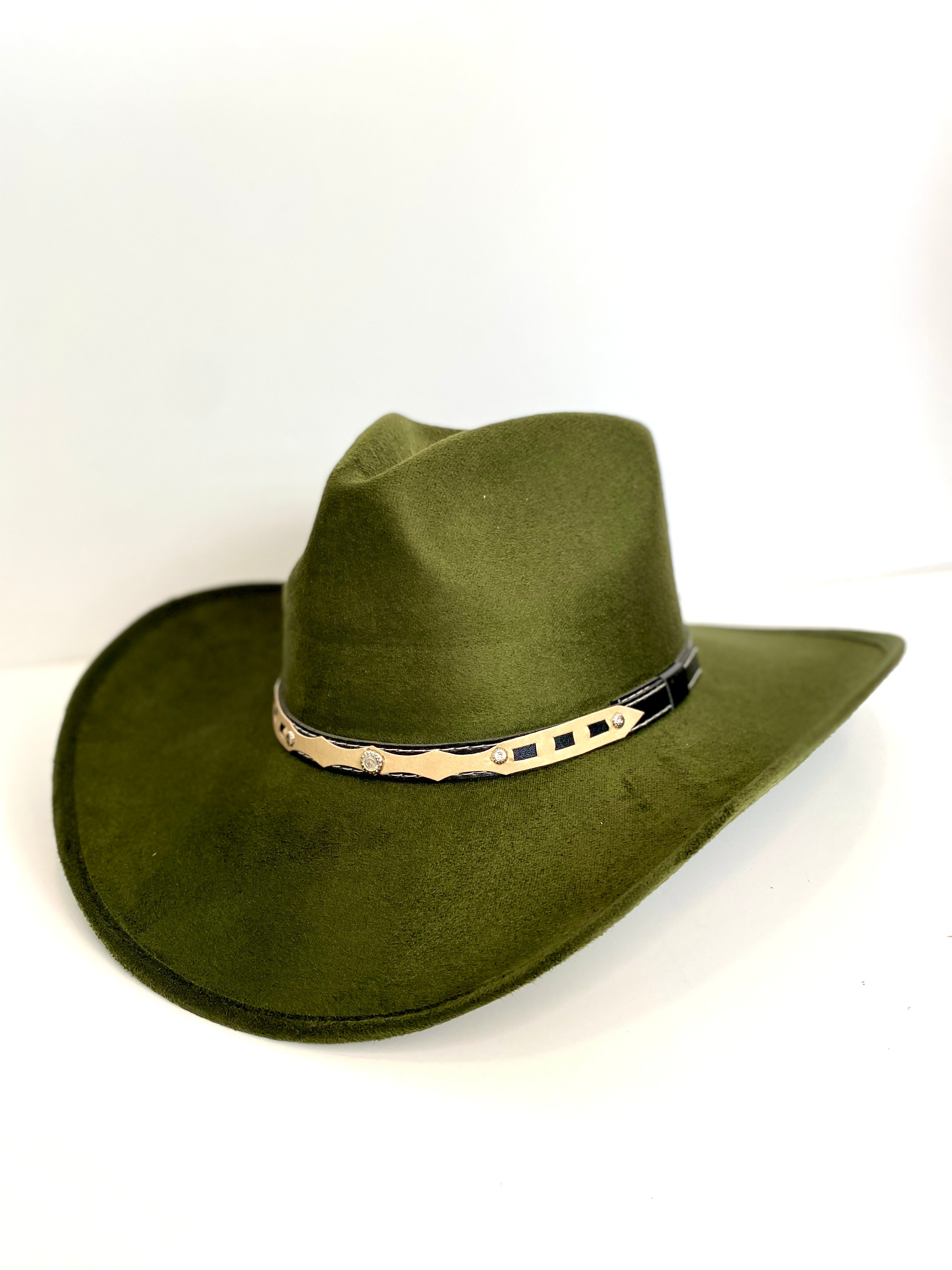 Rancher Vegan Suede Hat
