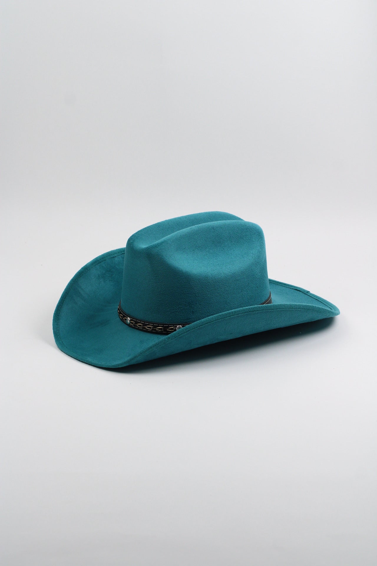Texana Vegan Suede Cowboy Hat-Black main image 0