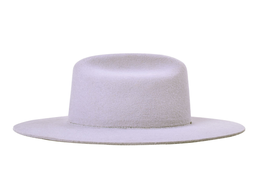 The Quinn Cattlemen Wool Felt Hat - Silver Belly