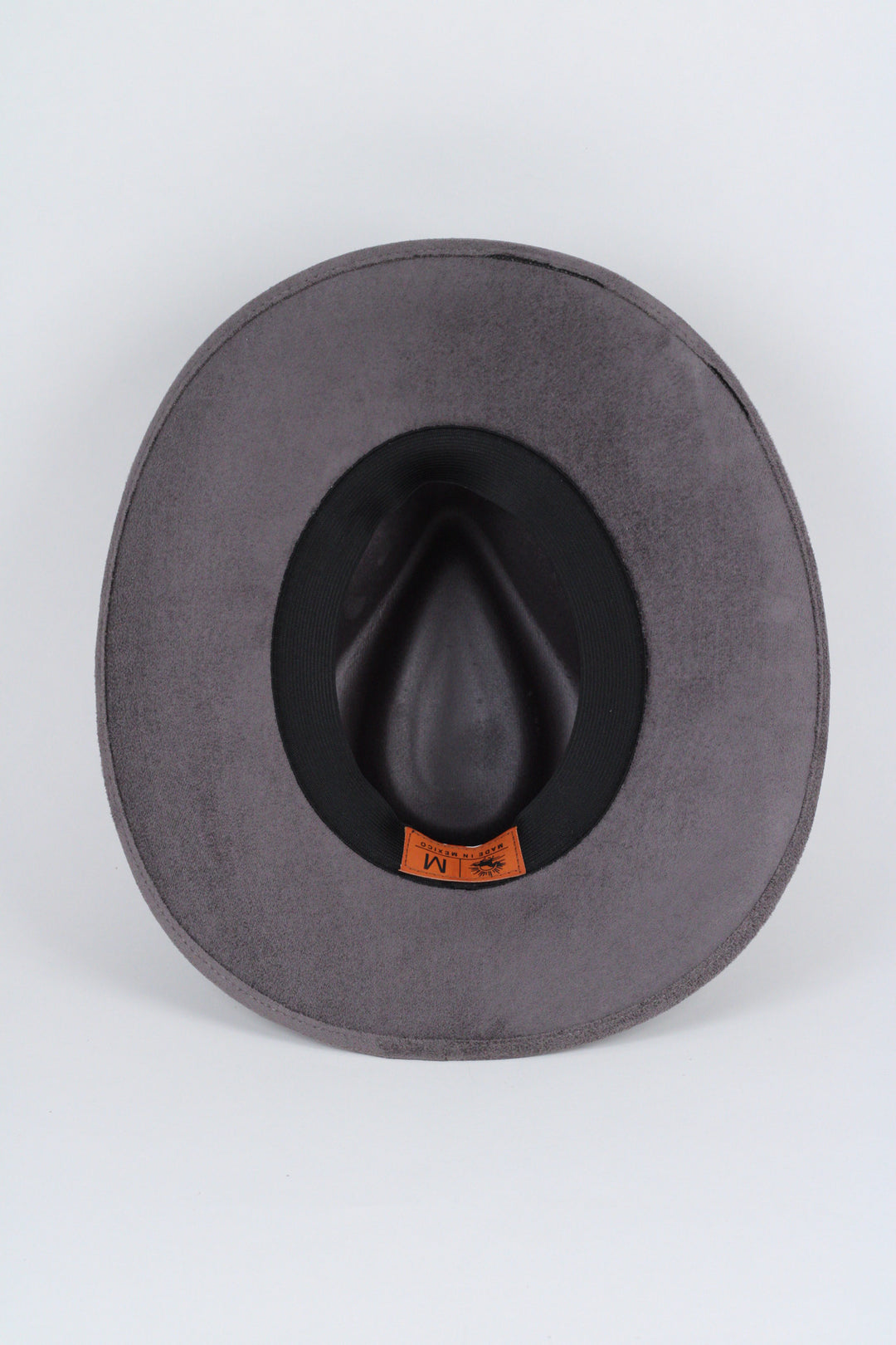 Amarillo Vegan Suede Cowboy Rancher Hat- Charcoal Grey