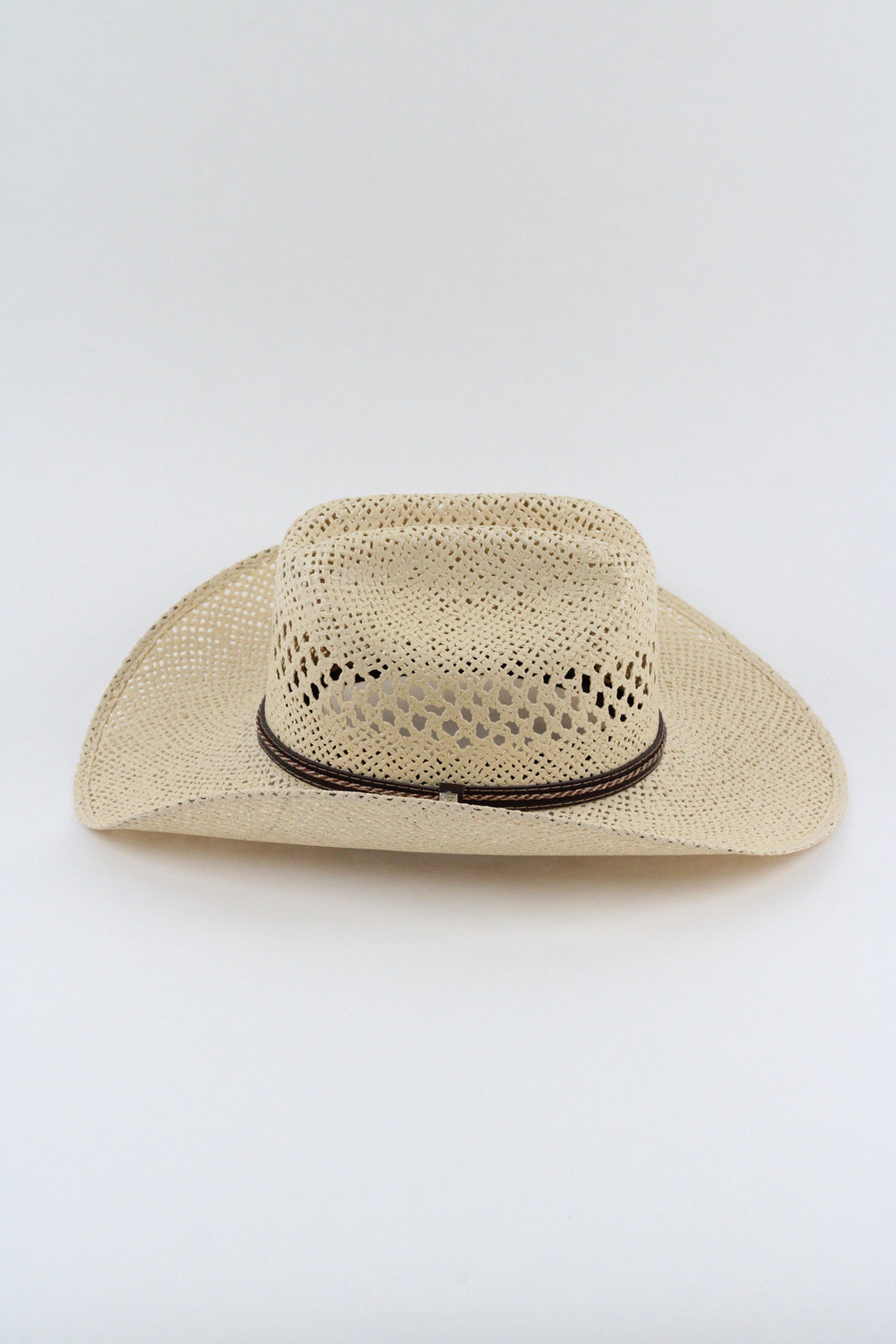 The Montecito Raffia Cowboy Hat - Beige