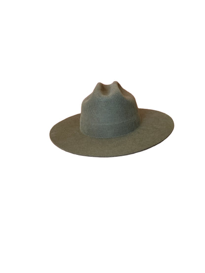 The Quinn Cattlemen Wool Felt Hat - Olive