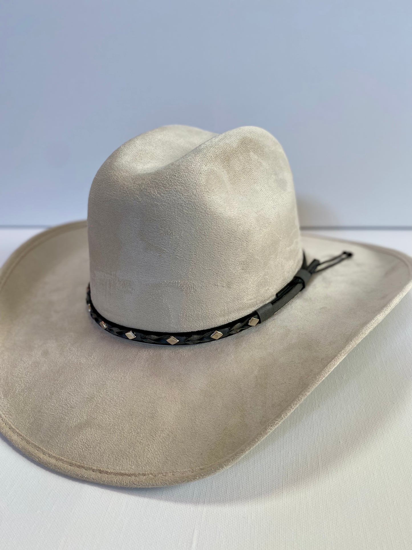 Custom Hat Bands - Silver diamond