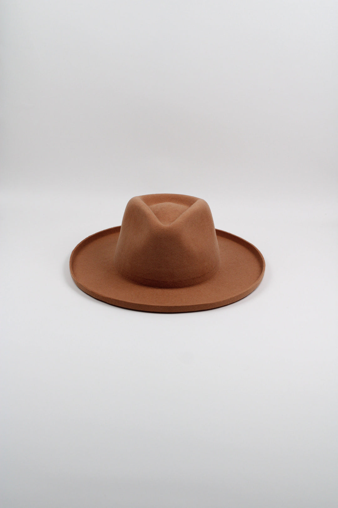 Risen West - Tucson Pencil Brim Rancher - Wool Felt - Tan