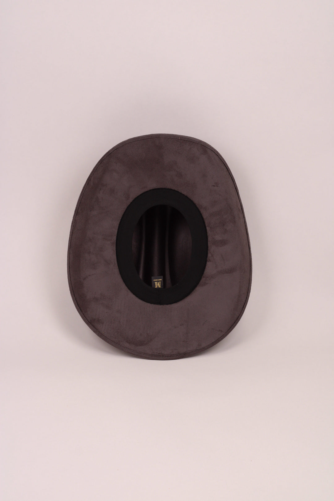 Texana Vegan Suede Cowboy Hat - Charcoal