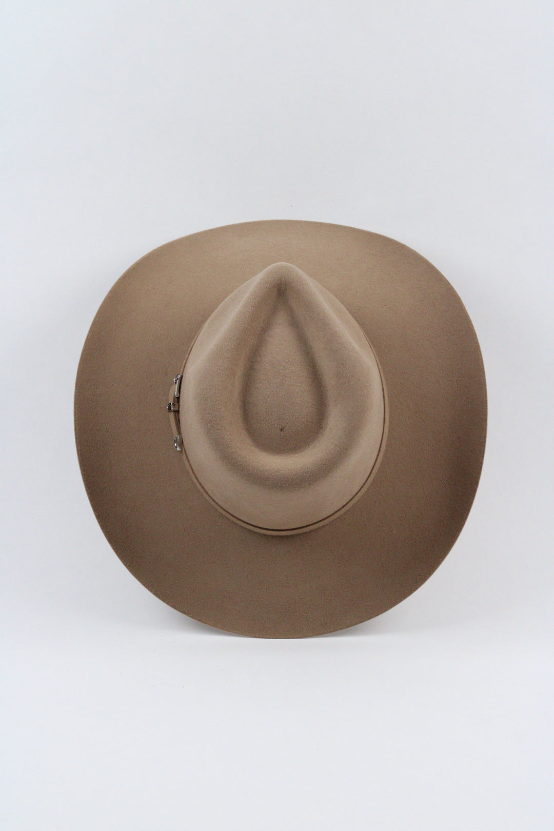 Lainey Merino Wool Western Hat - Camel