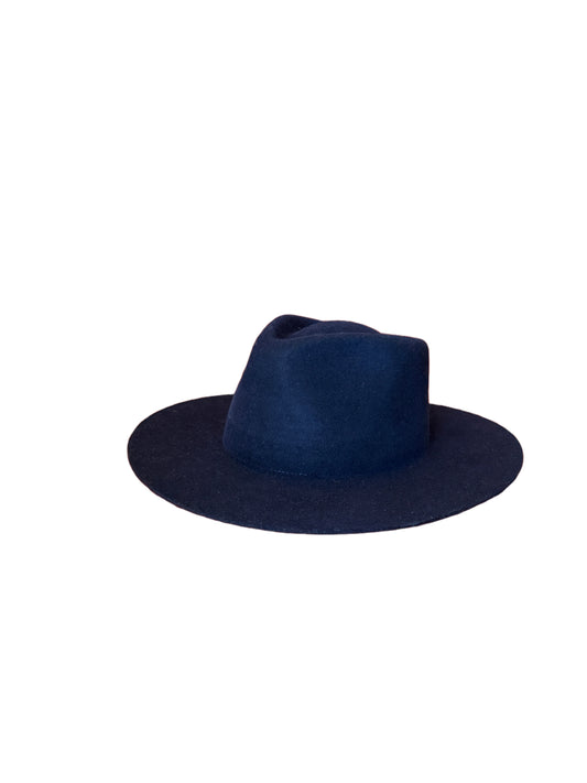 The Paige Rancher - Wool Felt - Navy Blue