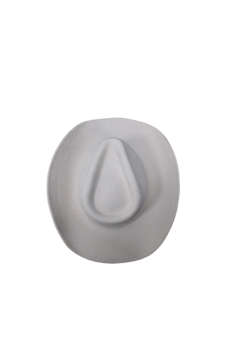 The Laredo Western Wool Felt Hat - Ivory