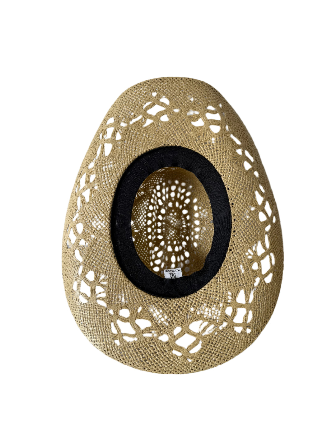 The Santa Ana Raffia Cowboy Hat - Tan