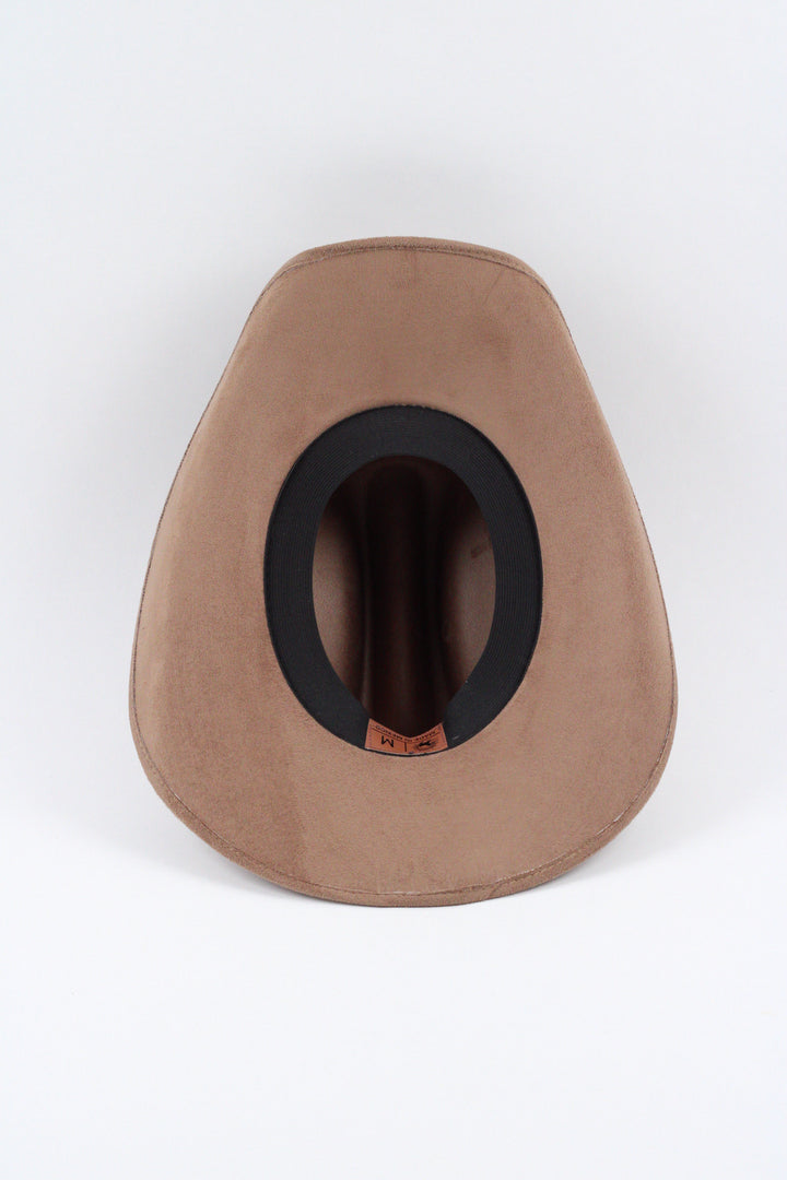Texana Vegan Suede Cowboy Hat Classic - Dusty Roads