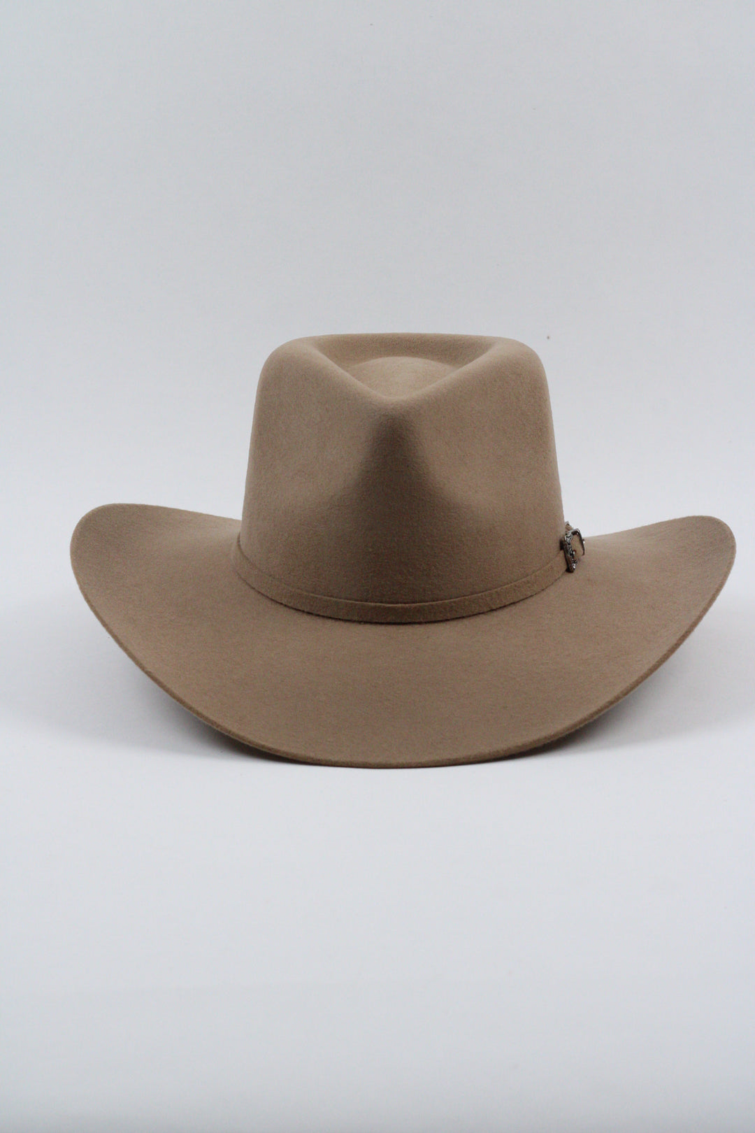 Lainey Merino Wool Western Hat - Camel