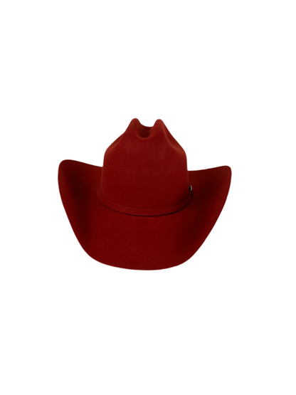 Wren Merino Wool Western Hat - Lipstick Red