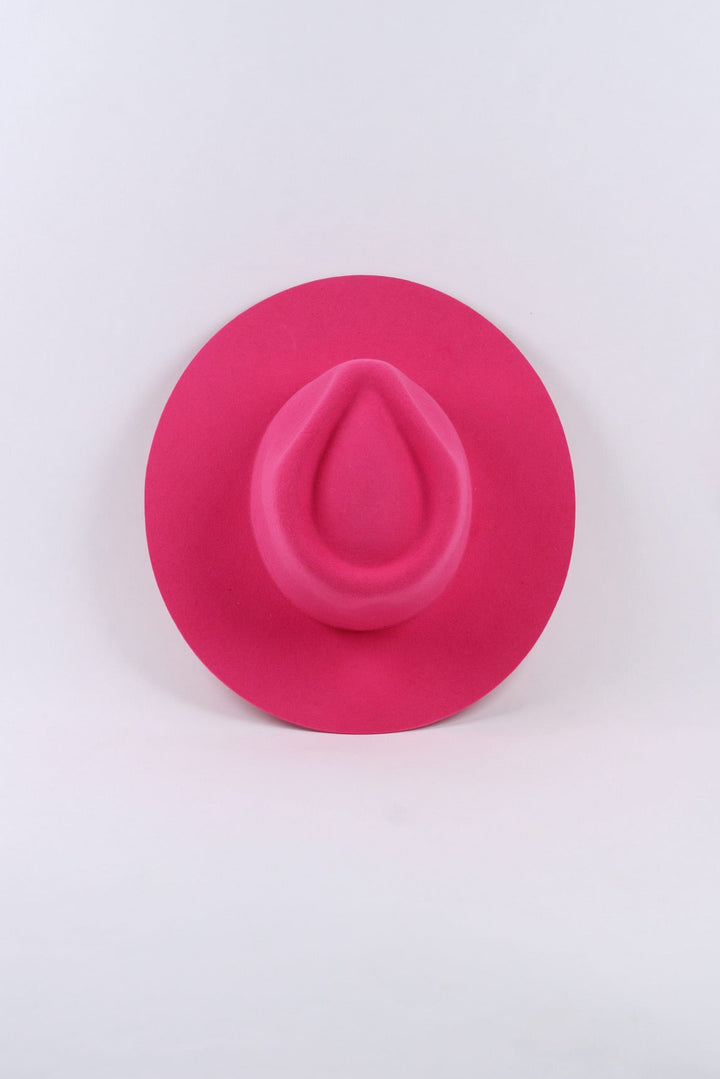 The Paige Rancher - Wool Felt - Pink (Clearance Final Sale)