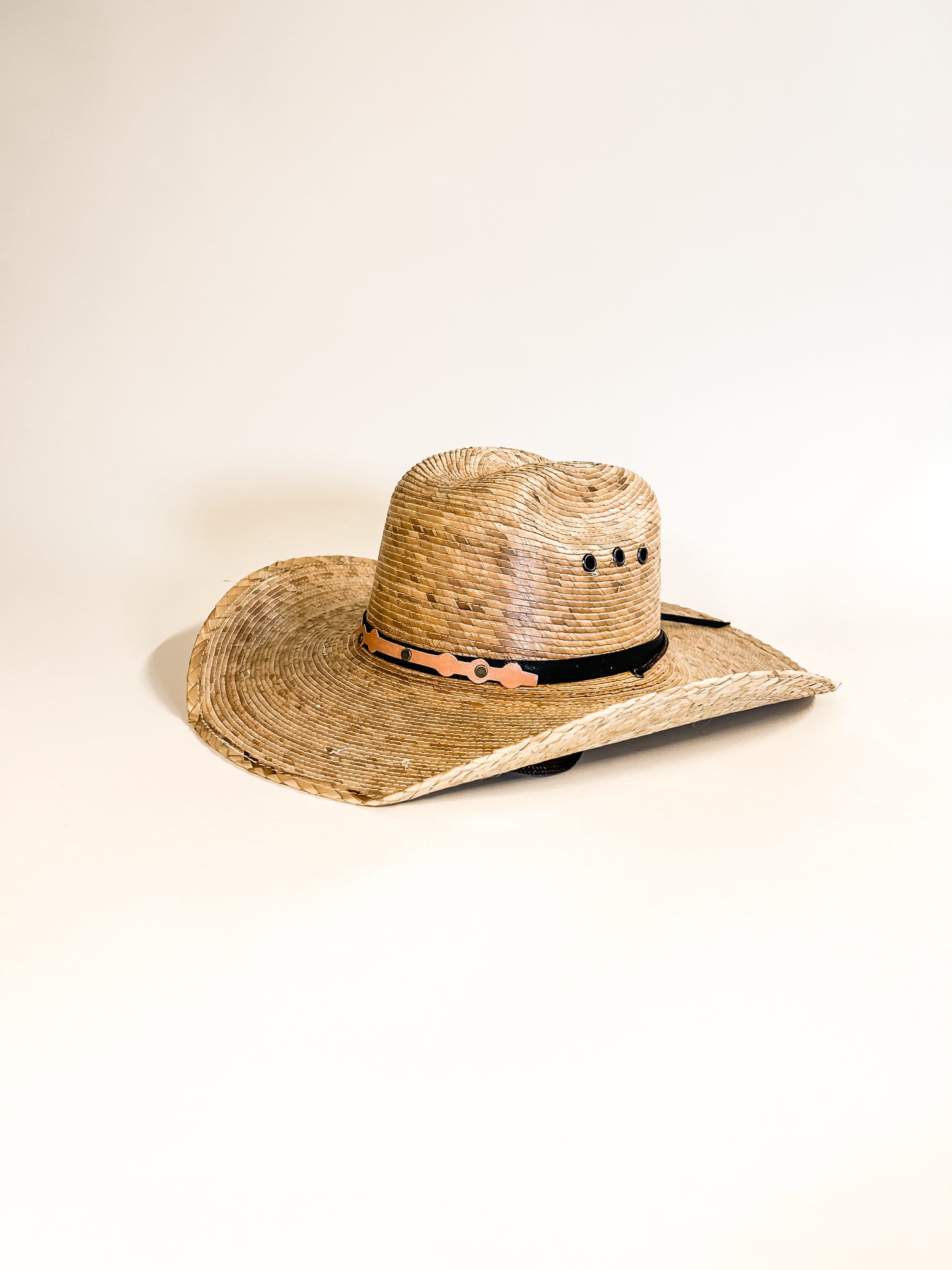 Lone Star Palm Leaf Cowboy Hat