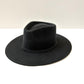 Emery Merino Wool Teardrop Rancher Hat - Charcoal Grey