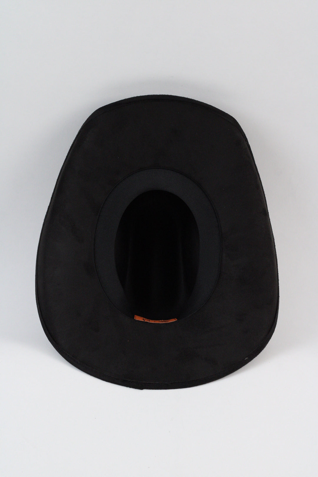 Austin Vegan Suede Cowboy Hat- Black