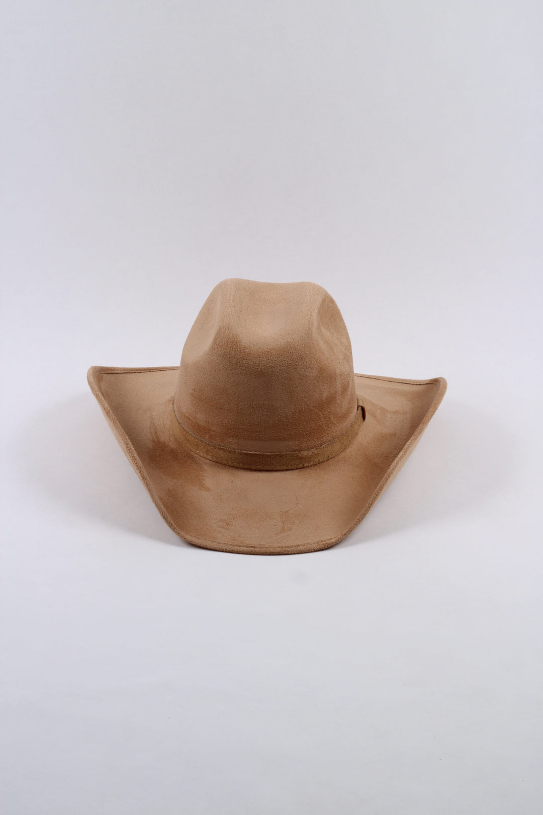 Austin Vegan Suede Cowboy Hat Classic - Cappuccino