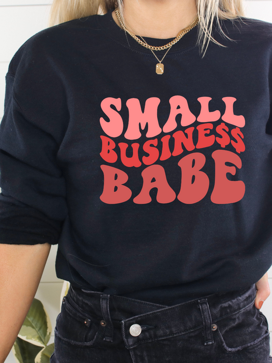 Small Business Babe Sweatshirt
