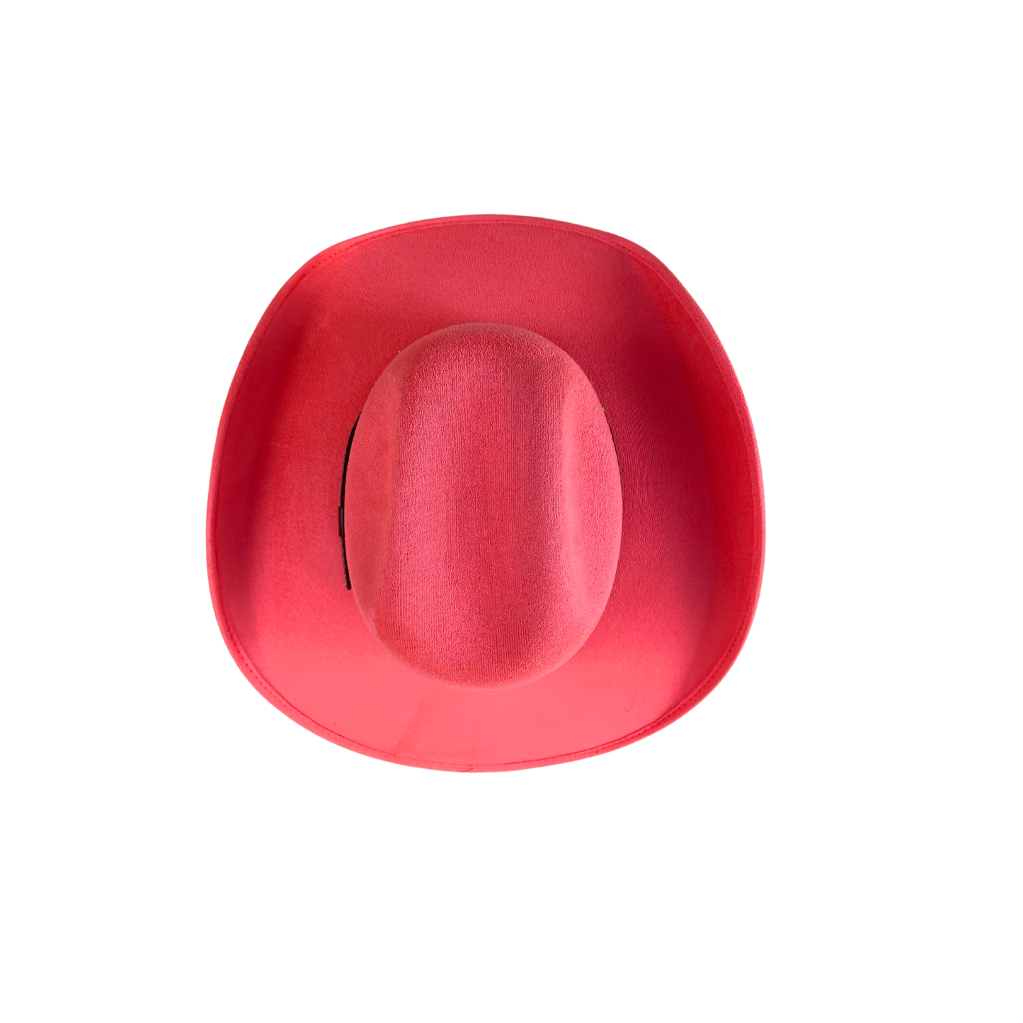 Austin Vegan Suede Cowboy Hat- Barbie Pink