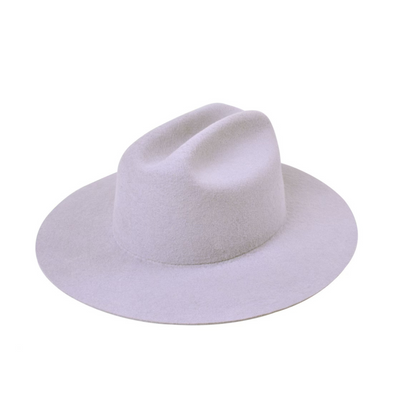 The Quinn Cattlemen Wool Felt Hat - Silver Belly