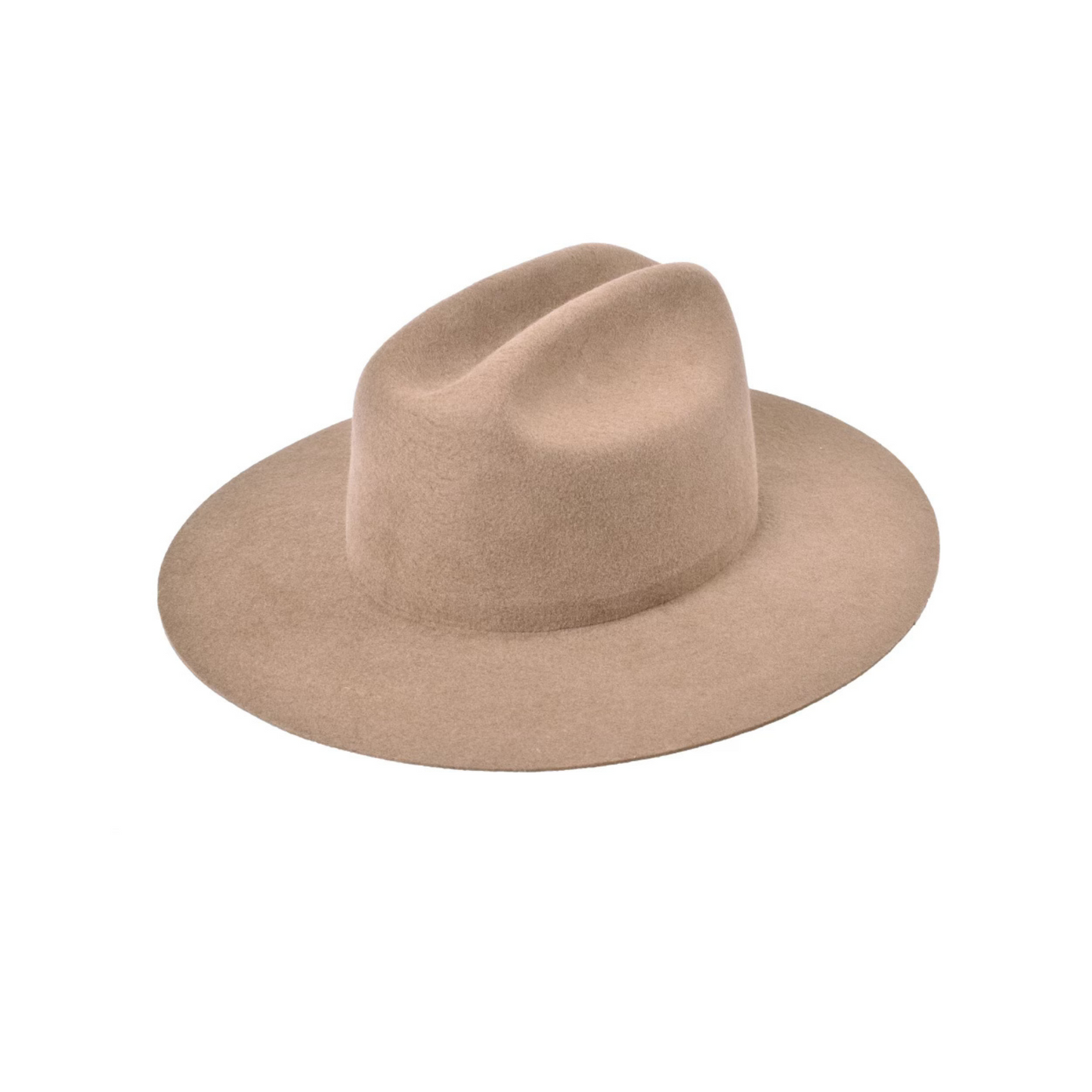 The Quinn Cattlemen Wool Felt Hat - Khaki