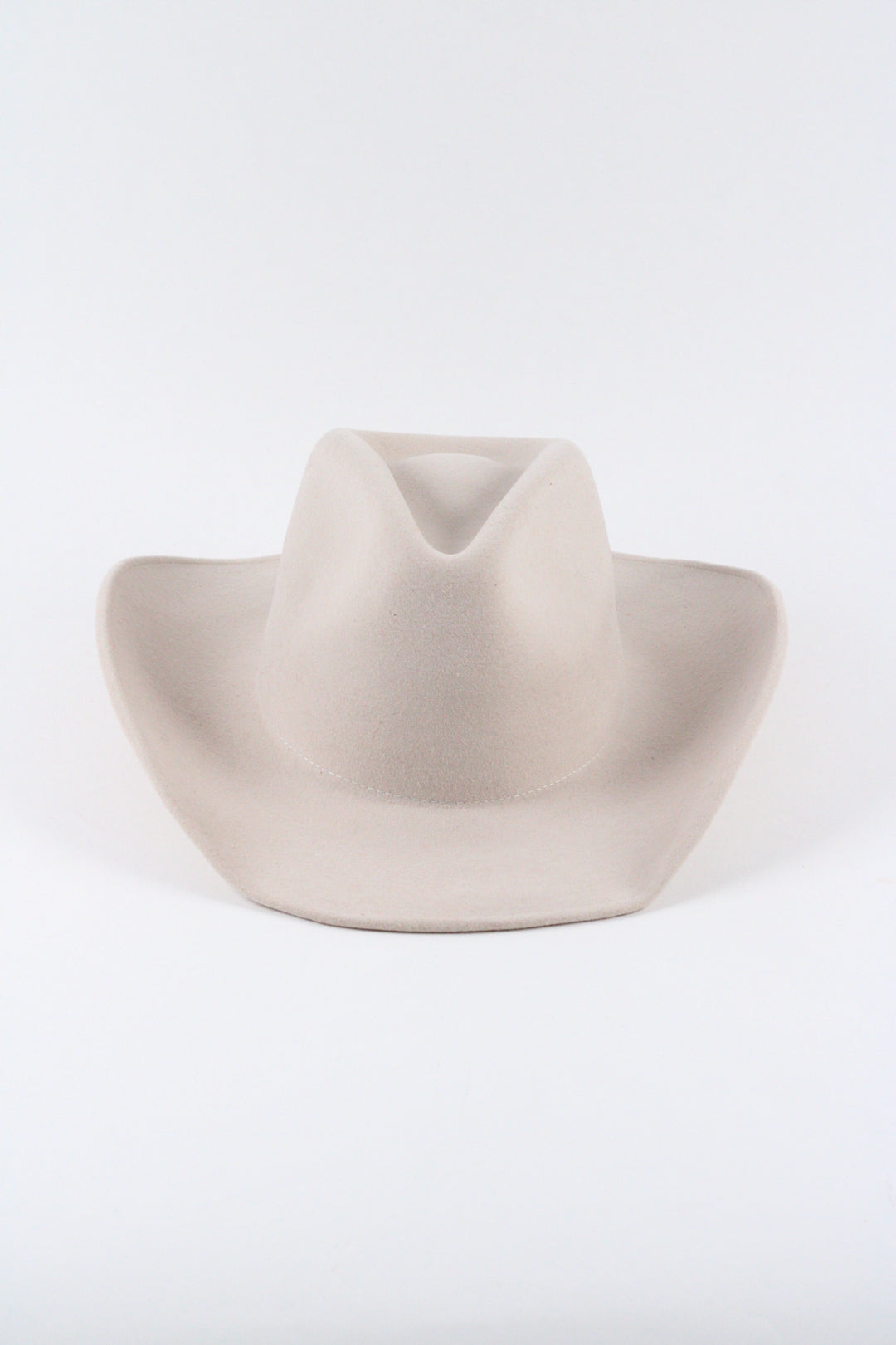 Laredo Western Wool Felt Hat - Ivory (Clearance Final Sale)