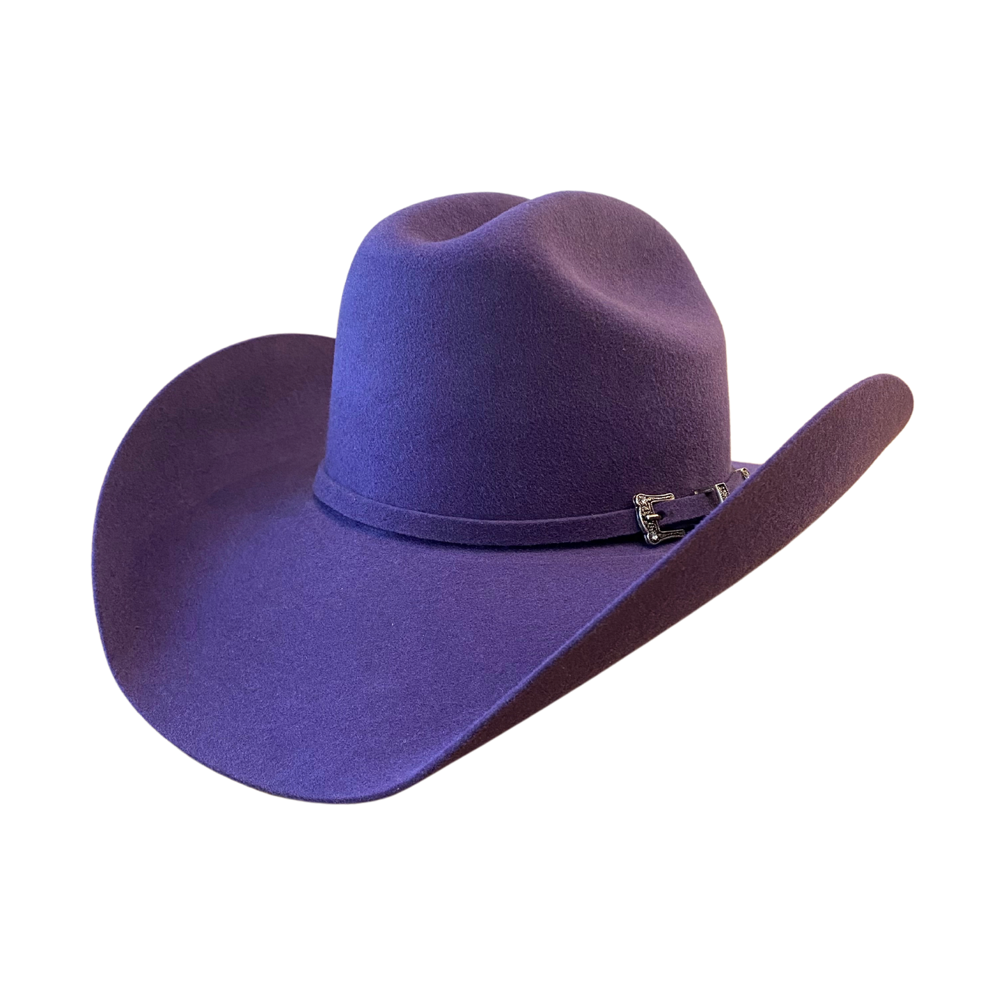 Wren Merino Wool Western Hat - Purple