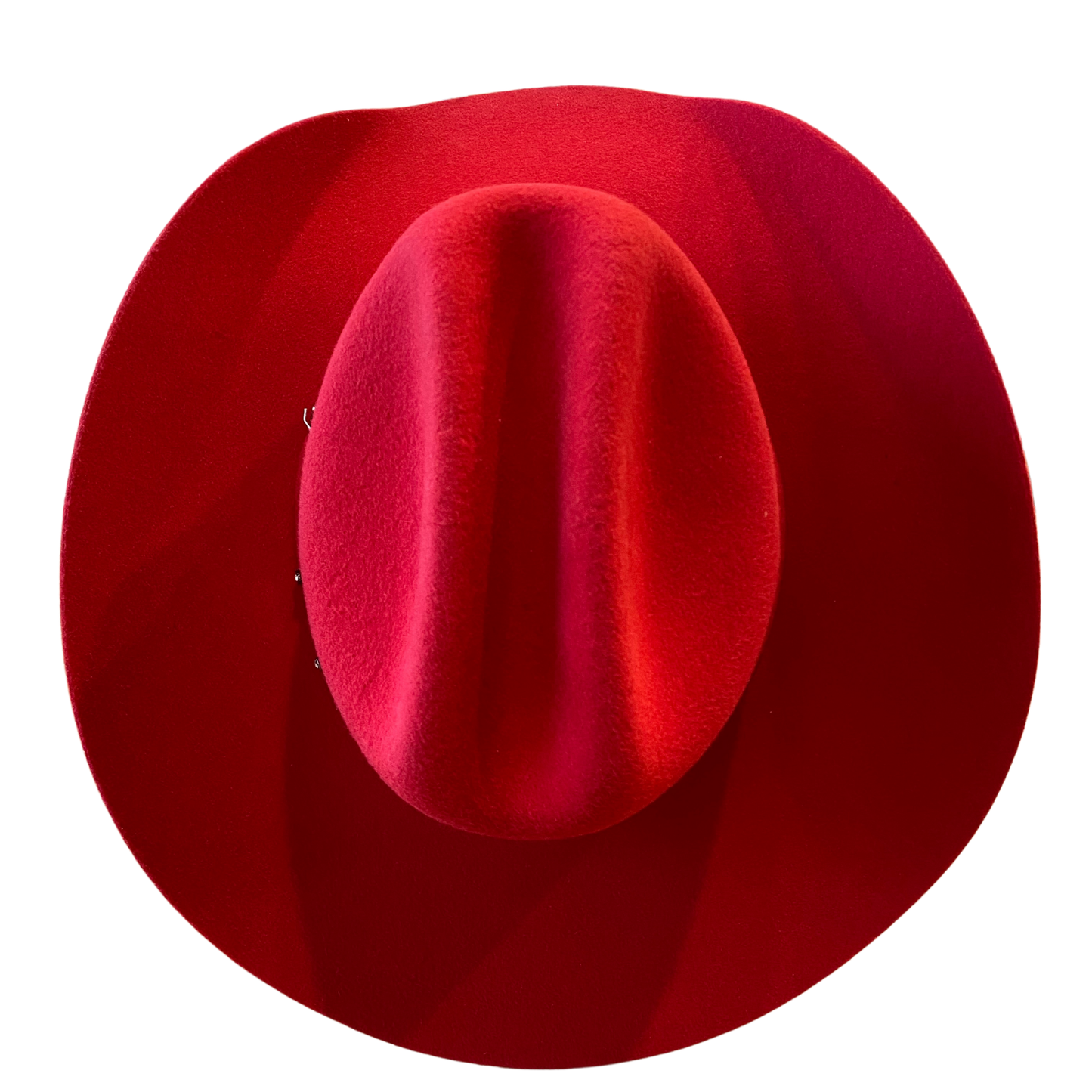 Wren Merino Wool Western Hat - Red