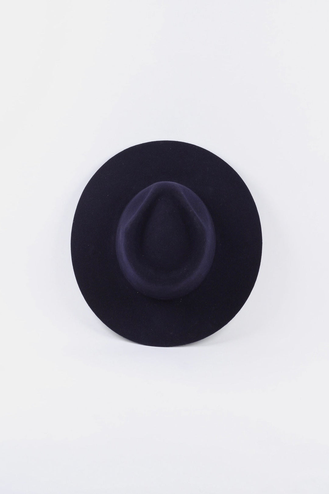 The Paige Rancher - Wool Felt - Navy Blue (Clearance Final Sale)