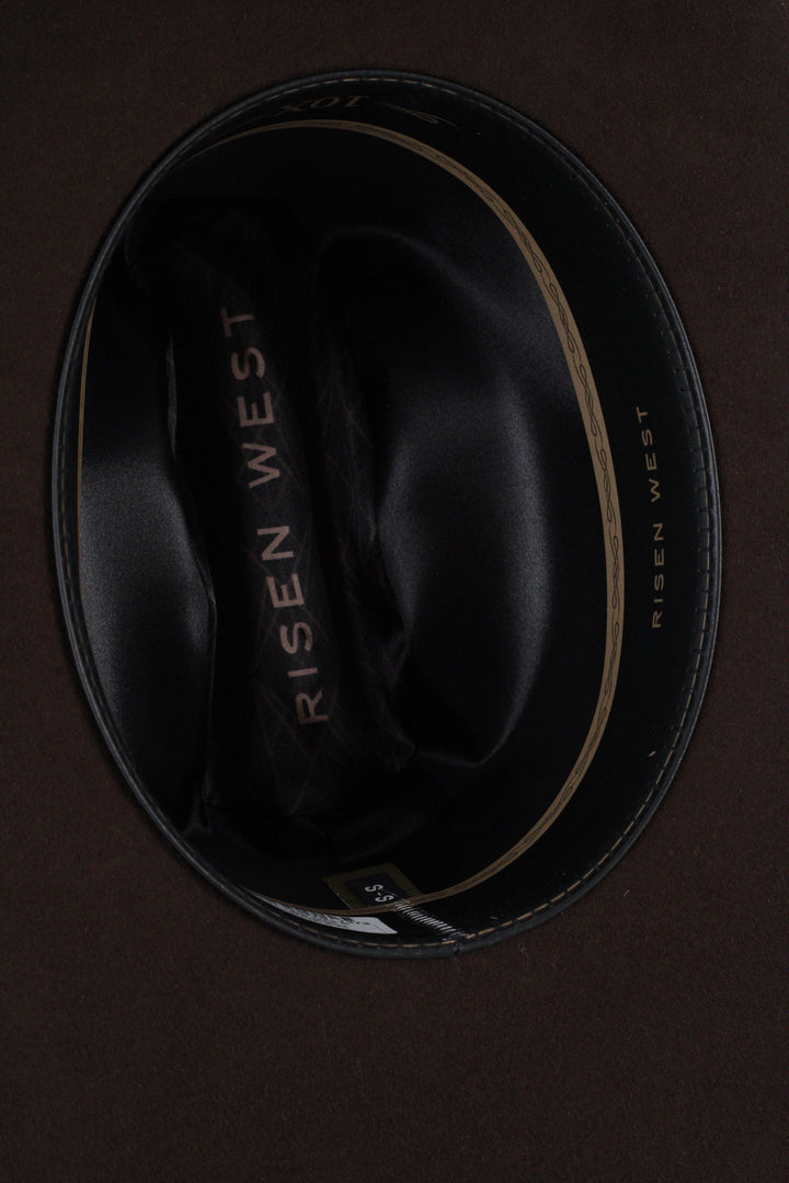 Risen West - Wren Cowboy Hat - Chocolate