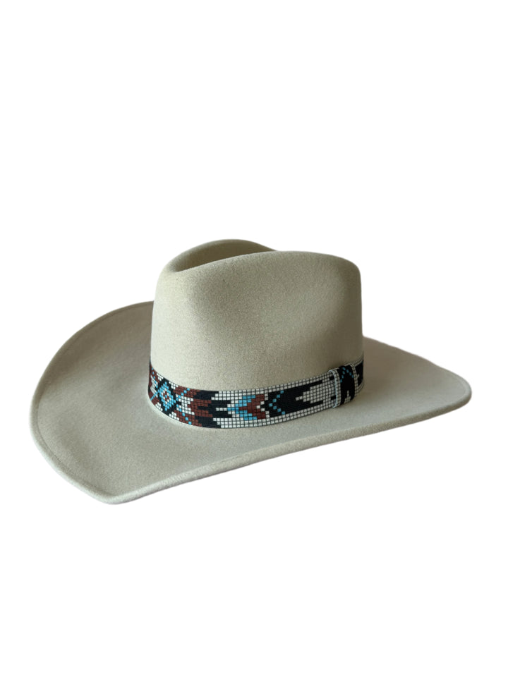 Boho Stretch Hat Band - Midnight Mesa
