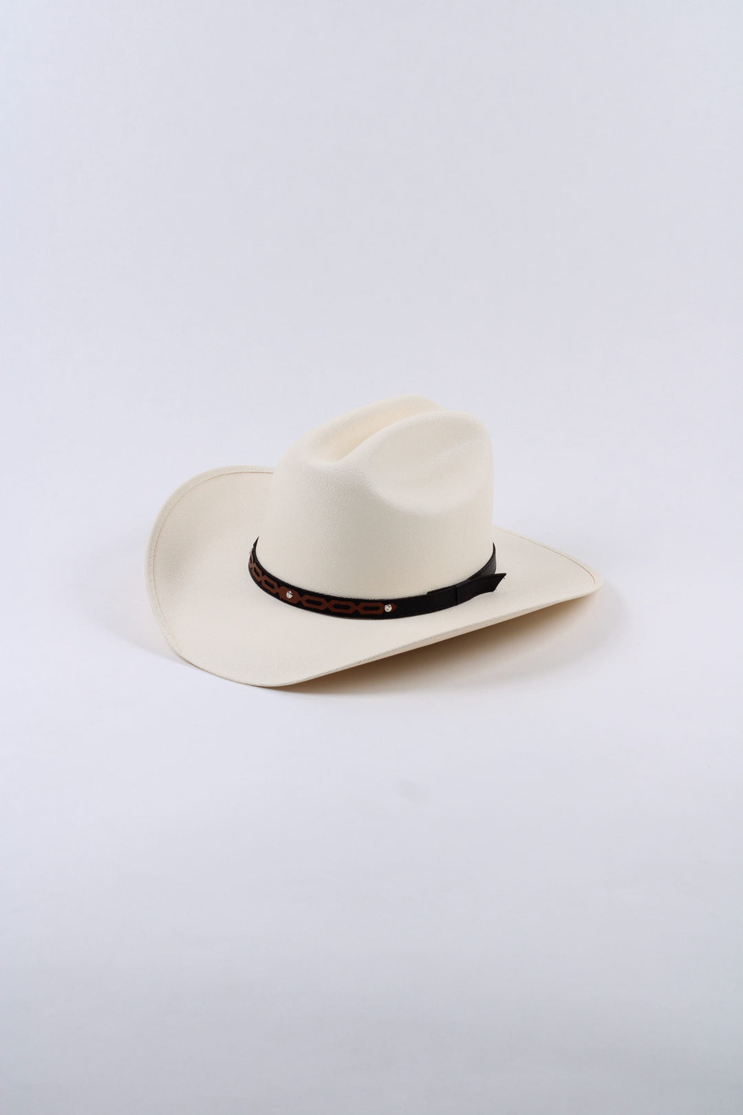 Bronco Structured Cowboy Hat - Ivory