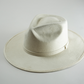 PREORDER Vegan Suede Rancher Hat - Ivory
