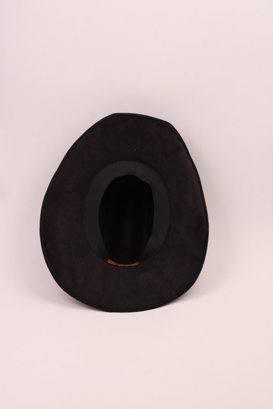 Kids Vegan Suede Austin Hat - Black