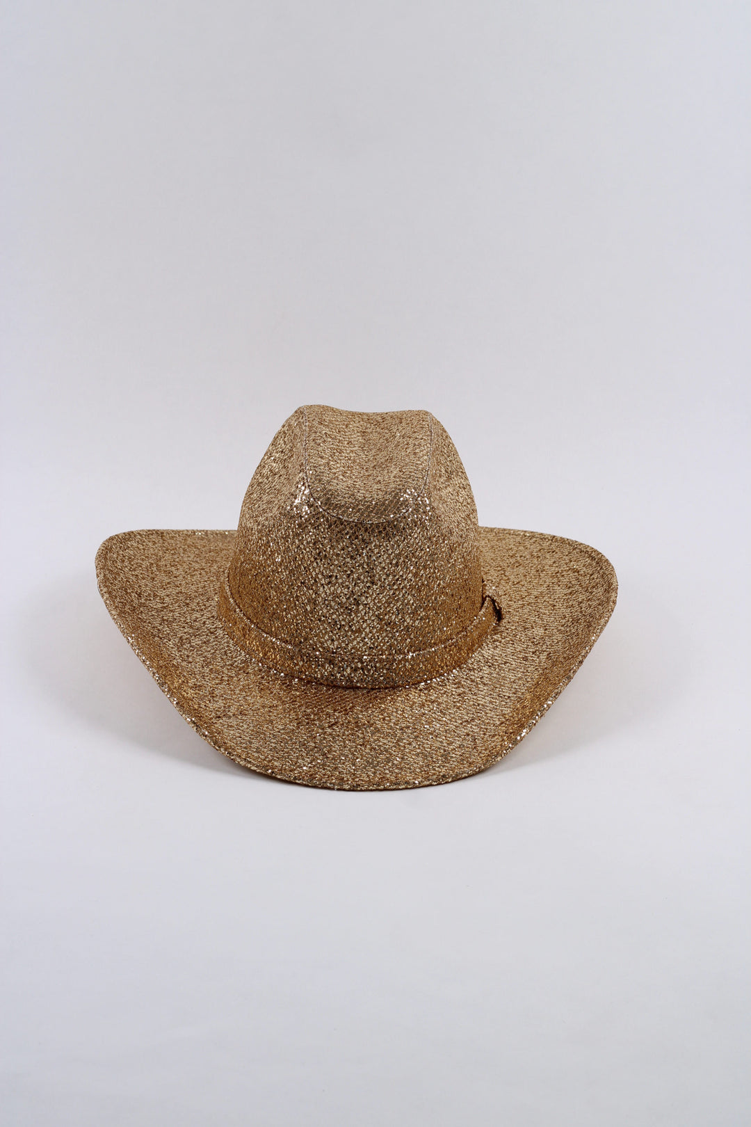 Western Cowboy Glitter Hat- Gold