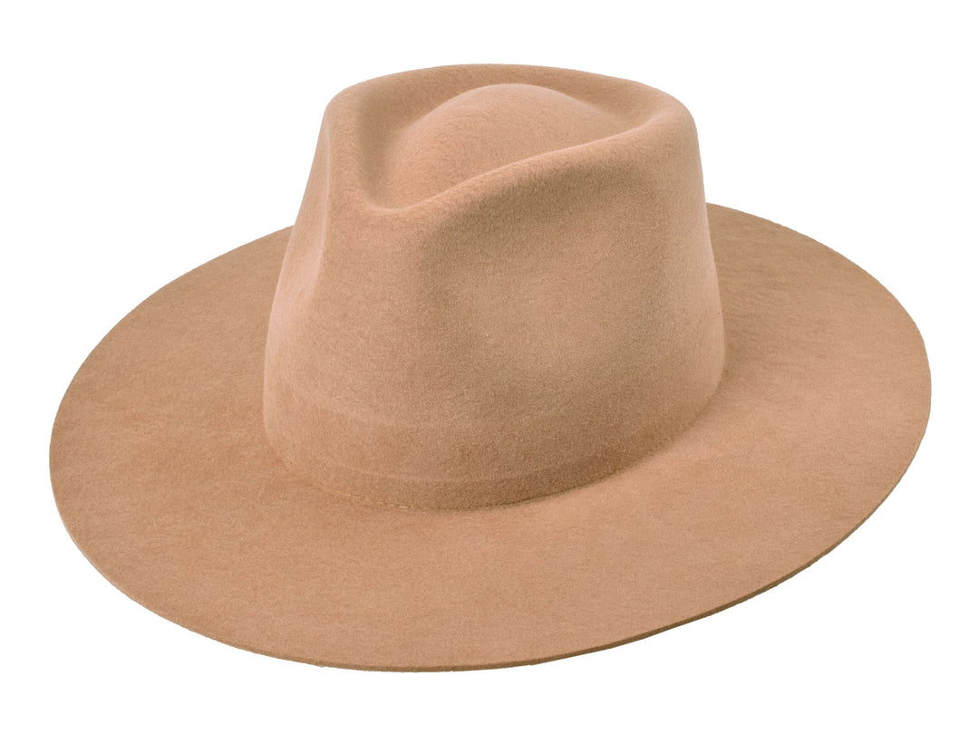 The Paige Rancher - Wool Felt - Tan