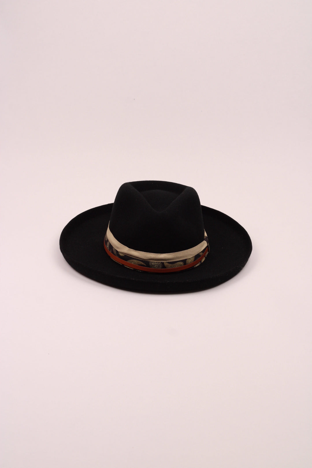 The Gypsy Wool Felt Pencil Brim - Black