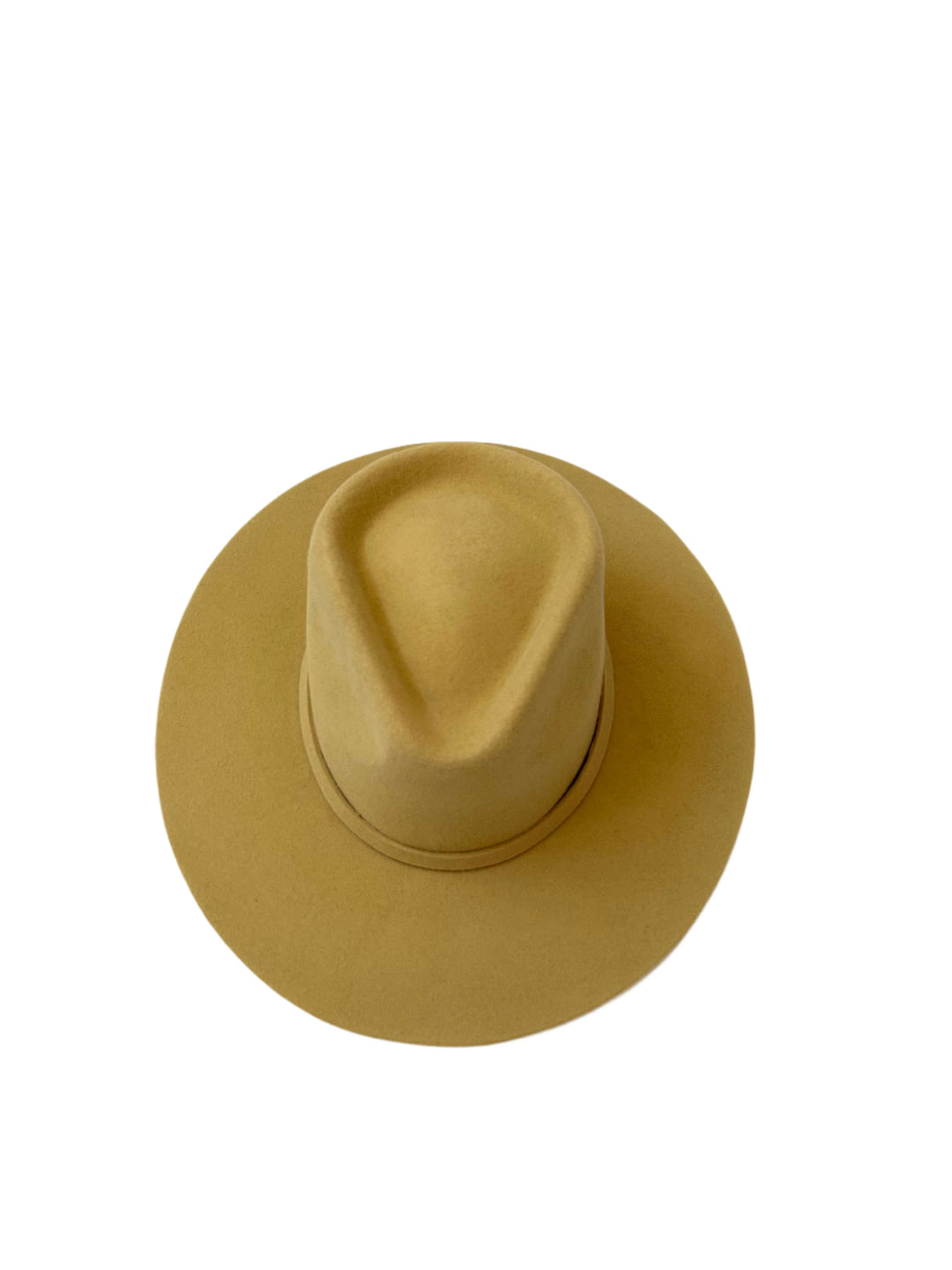 Emery Merino Wool Teardrop Rancher Hat - Camel