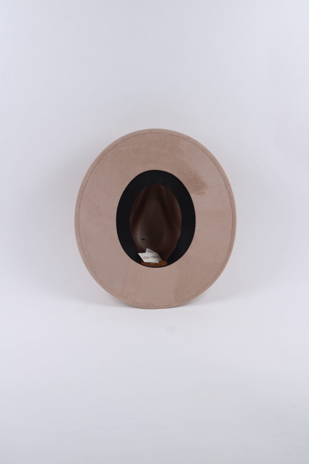 Vegan Suede Rancher Hat - Sand