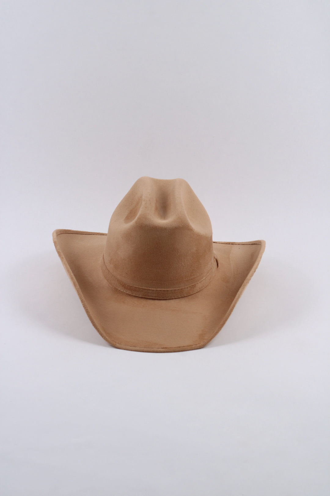 Texana Vegan Suede Cowboy Hat Classic - Cappuccino