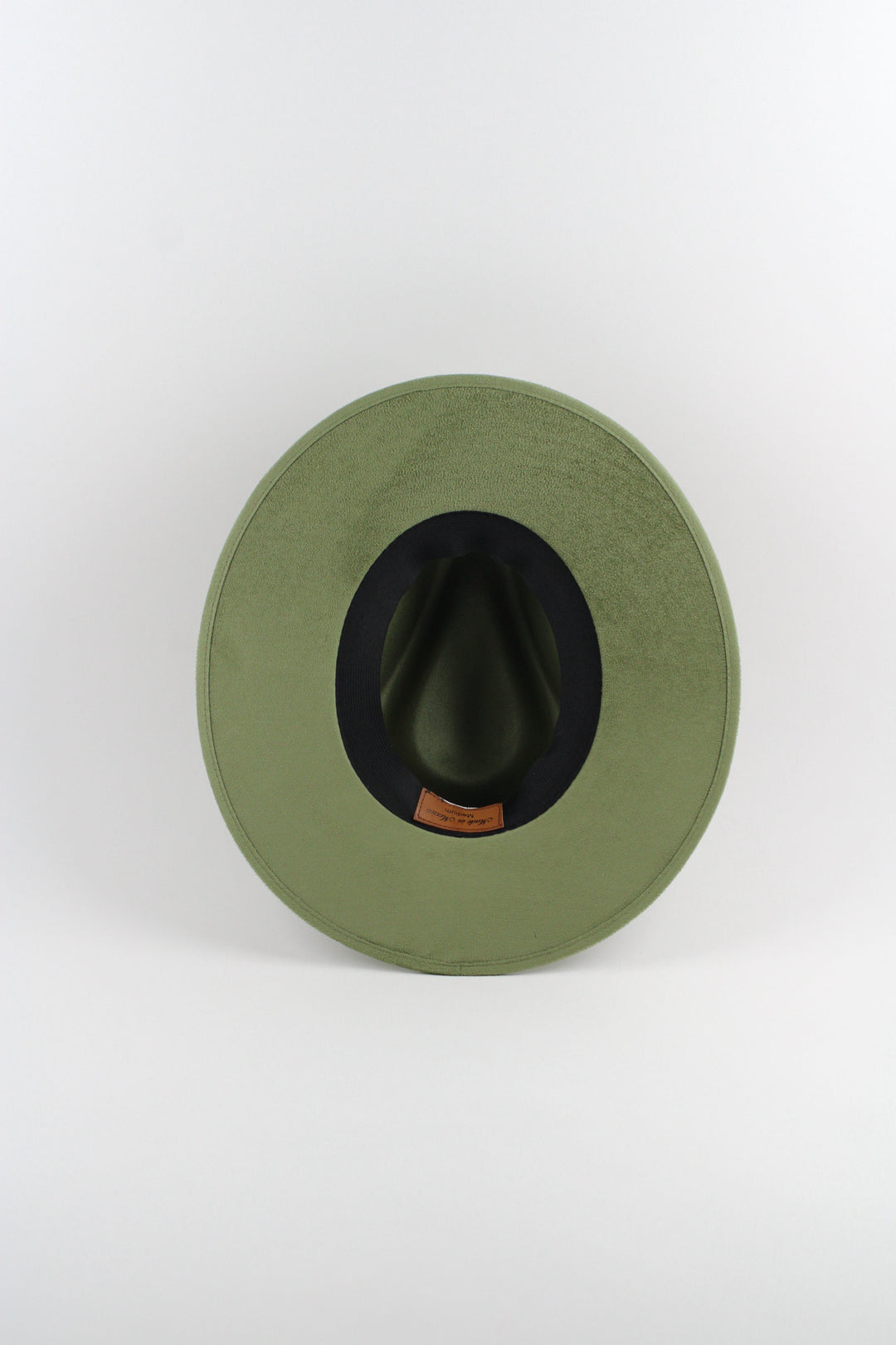 Vegan Suede Rancher Hat - Sage