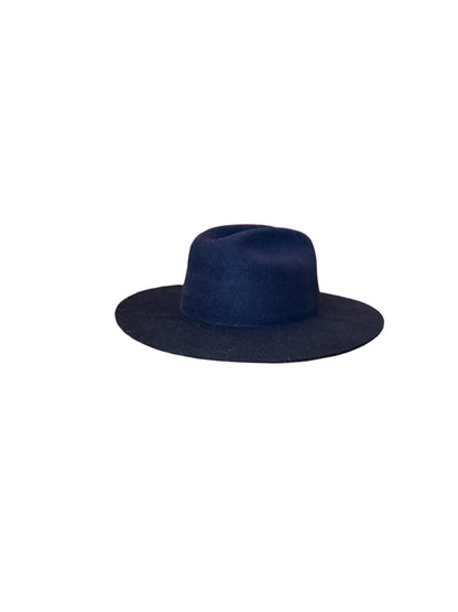 The Quinn Cattlemen Wool Felt Hat - Navy Blue