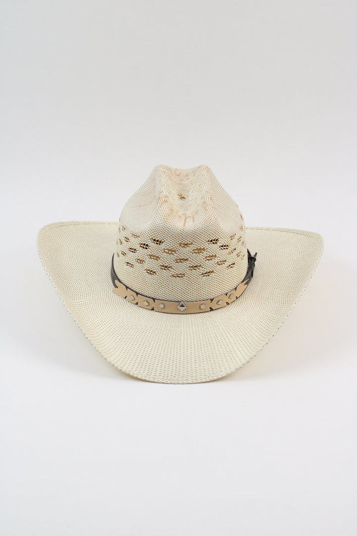 Bailey Straw Cattlemen Hat - Bone