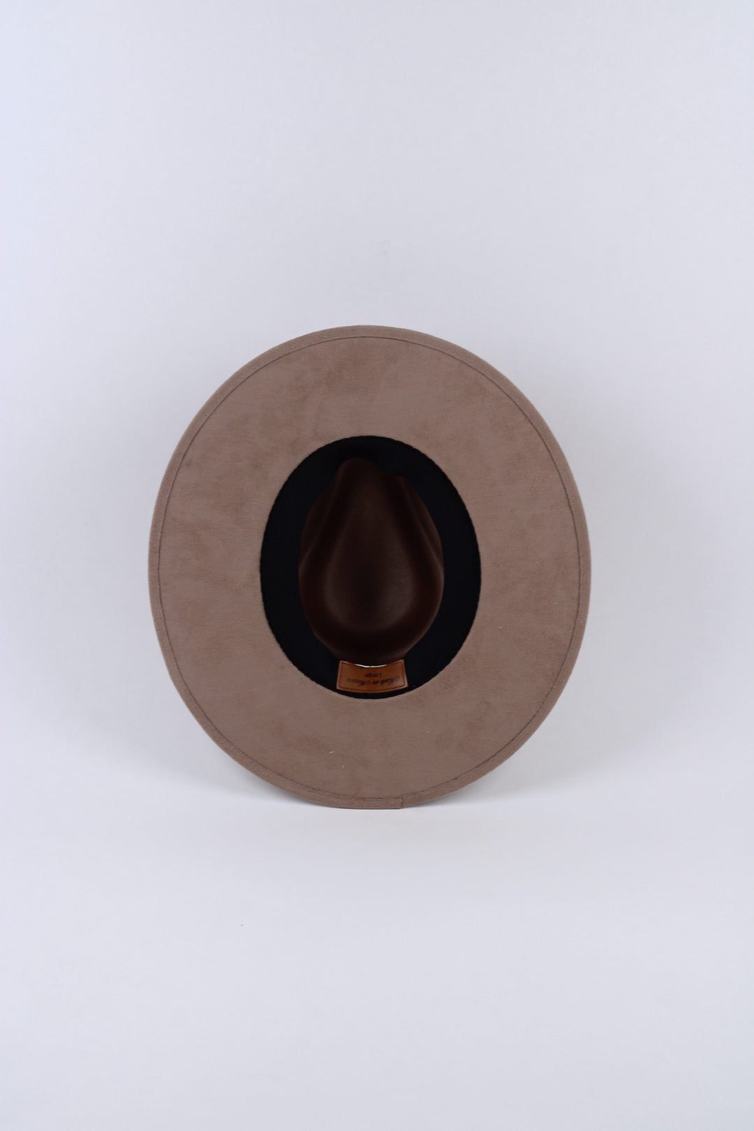 Vegan Suede Rancher Hat - Mocha