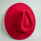 PREORDER Vegan Suede Rancher Hat - Lipstick Red