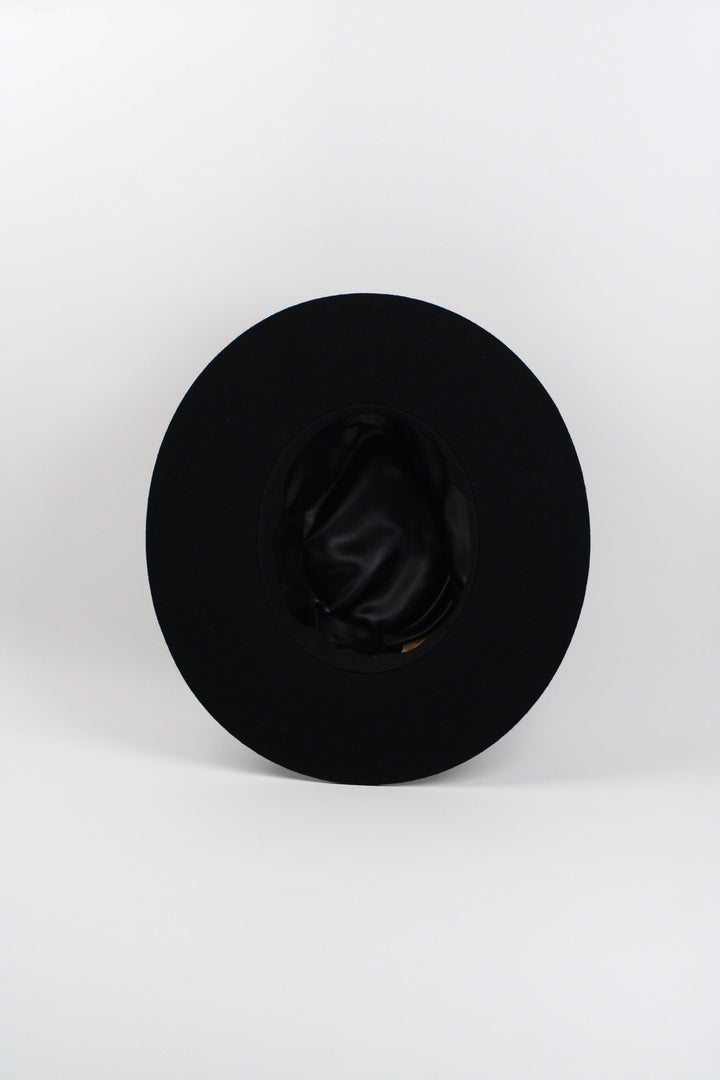 The Paige Rancher - Wool Felt - Black (Clearance Final Sale)