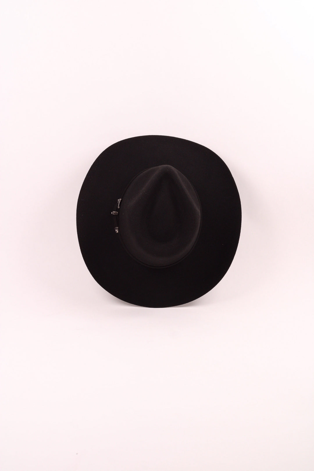 Lainey Merino Wool Western Hat - Black