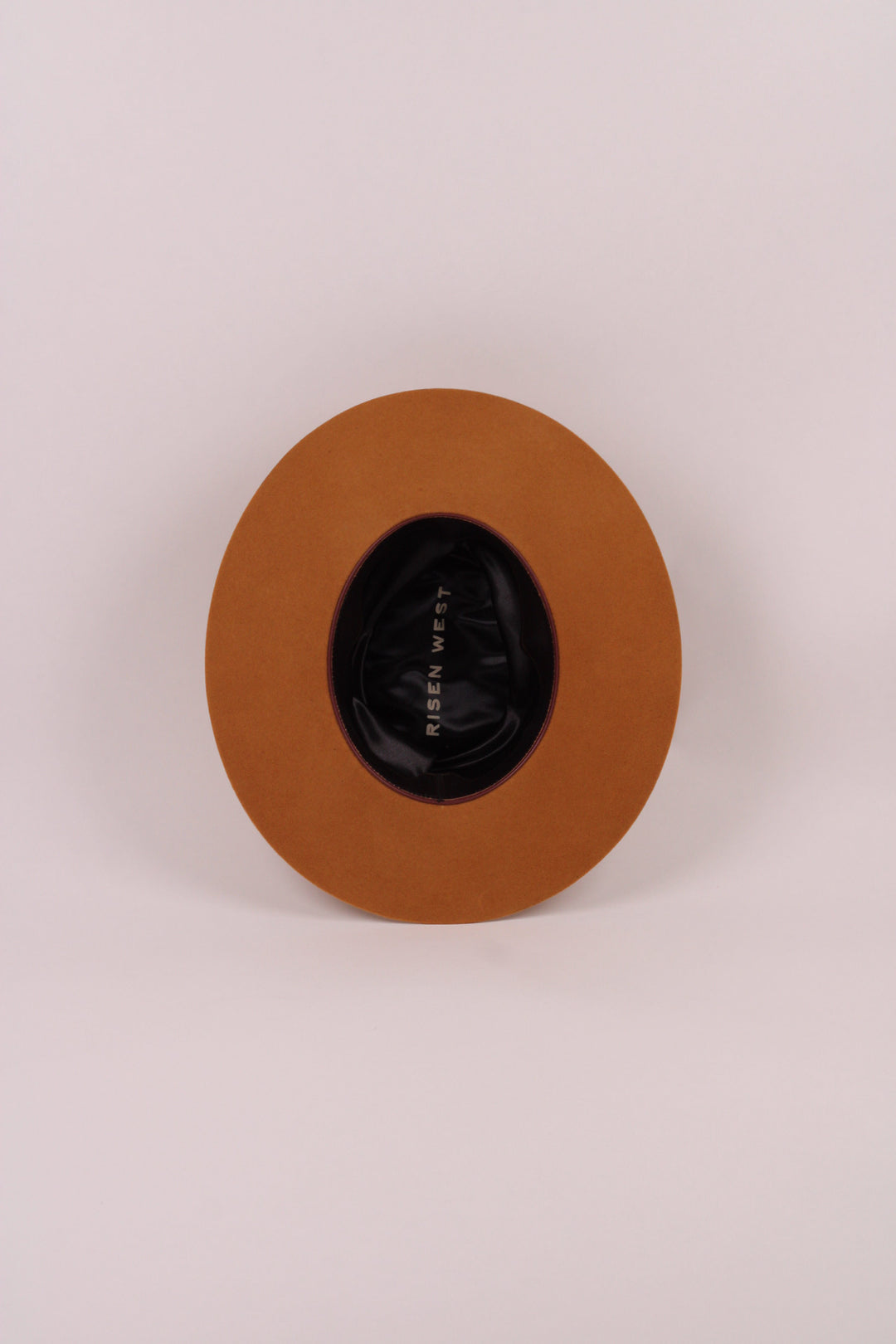 Emery Merino Wool Teardrop Rancher Hat - Caramel