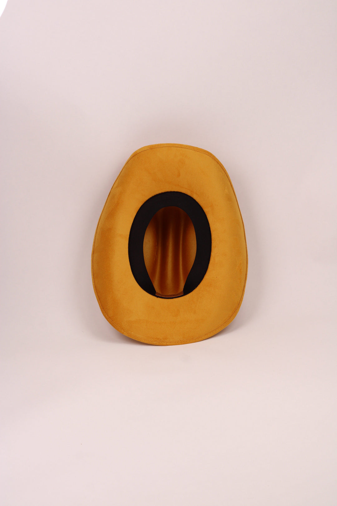 Texana Vegan Suede Cowboy Hat - Mustard