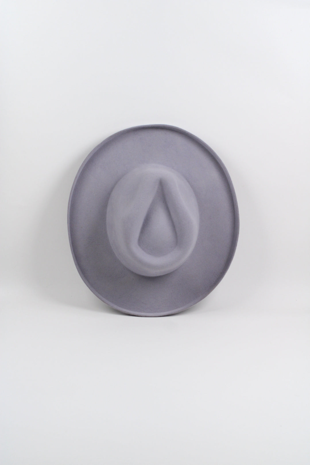 Risen West - Tucson Pencil Brim Rancher - Wool Felt - Ice Grey